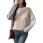 Damen lässiger Pullover R&B