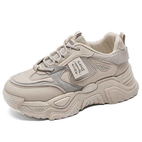 Damen Sneakers im modernen Chunky-Stil mit atmungsaktivem Obermaterial und gepolsterter Sohle R&B