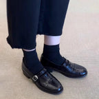 Damen Komfortable Slipper mit dekorativen Riemen und eleganter Schnalle R&B