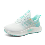 Damen Sportliche Freizeitsneaker mit atmungsaktivem Mesh-Obermaterial und dämpfender Sohle R&B
