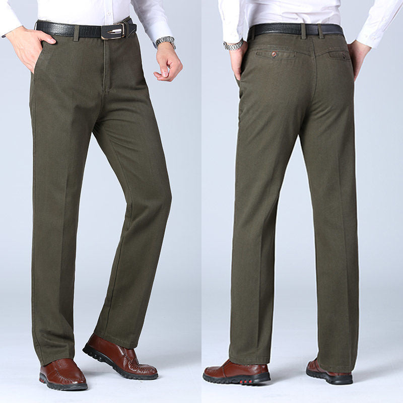 Herren Elegante Anzughose mit schmalem Schnitt und praktischen Taschen R&B