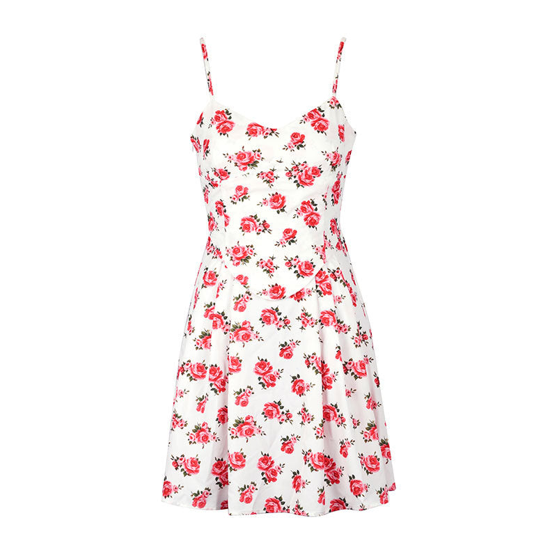Damen Floral Kleid R&B