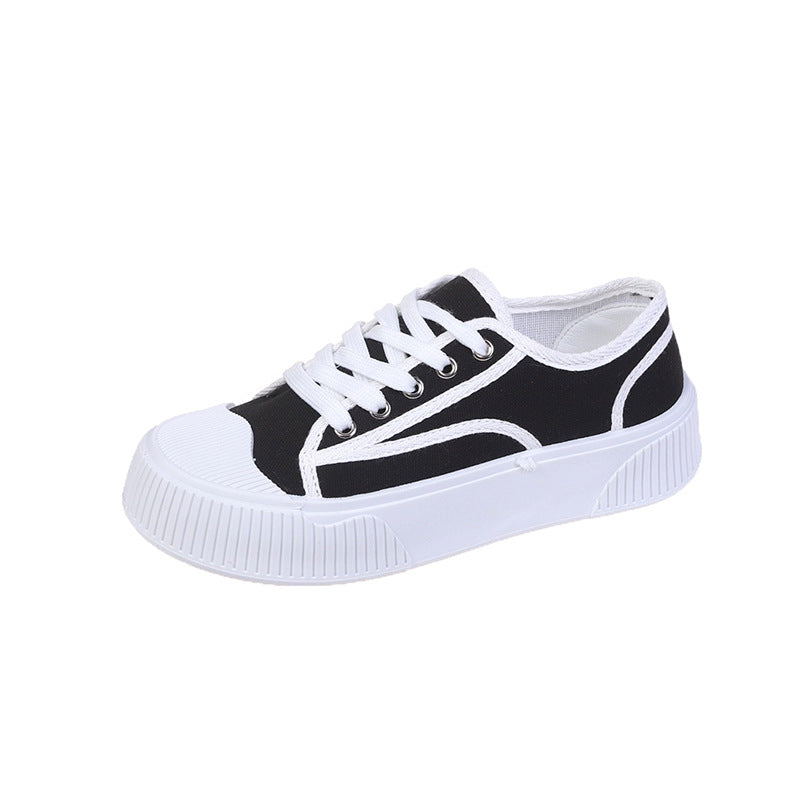 Damen Modische Sneakers mit erhöhtem Sohlenprofil und stylischem Design R&B