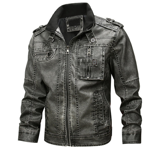 R&B | Elegante Vegan-Lederjacke für Herren