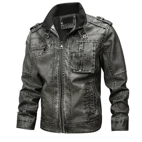 R&B | Elegante Vegan-Lederjacke für Herren