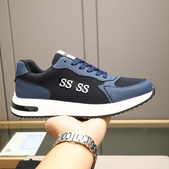 Damen Sportliche Sneakers mit atmungsaktiver Textil-Oberfläche und stoßdämpfender Sohle R&B