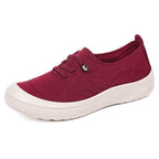 Damen Leichte und atmungsaktive Sneakers mit elastischen Schnürsenkeln R&B