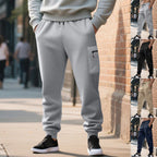 Herren Freizeithose mit elastischem Bund und praktischen Seitentaschen R&B