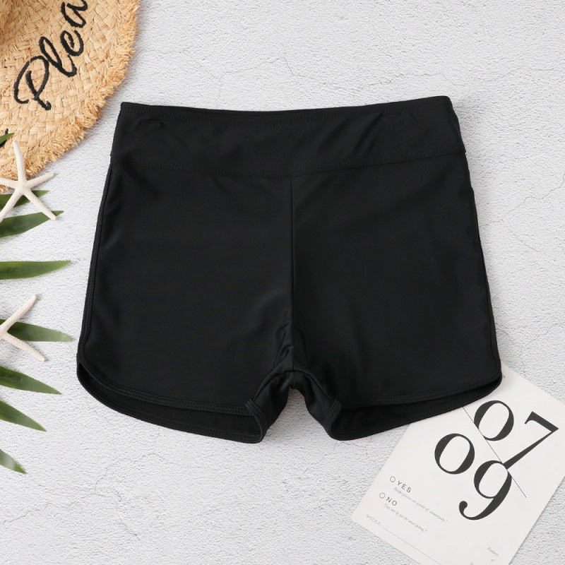 Damen Schwimmshorts mit hohem Bund und sportlichem Schnitt R&B