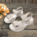 Damen Komfortable Riemchensandalen mit ergonomischer Sohle und Klettverschluss R&B