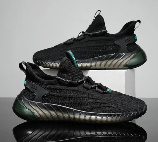 Damen Sportliche Sneakers mit atmungsaktiver Mesh-Oberfläche und dämpfender Lauftechnologie R&B