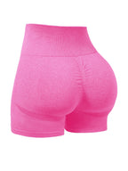 Damen Hochbundige Fitness Shorts mit innovativer FormgR&Bung R&B
