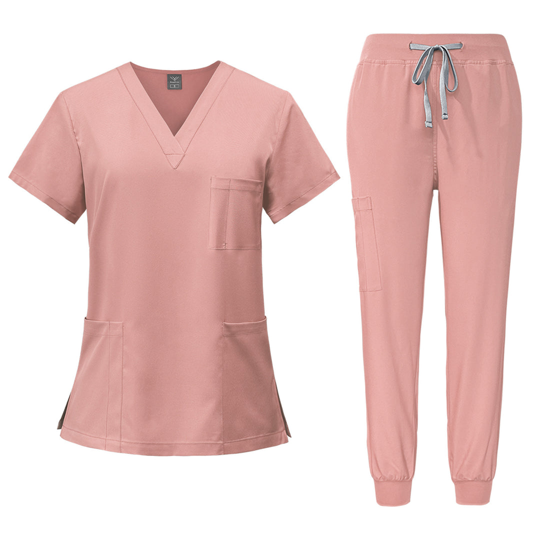 Damen medizinisches Pflege-Set mit praktischem Schnitt und vielseitigen Taschen R&B
