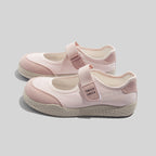 Damen Modische Freizeit-Schuhe mit Klettverschluss und ergonomischer Sohle