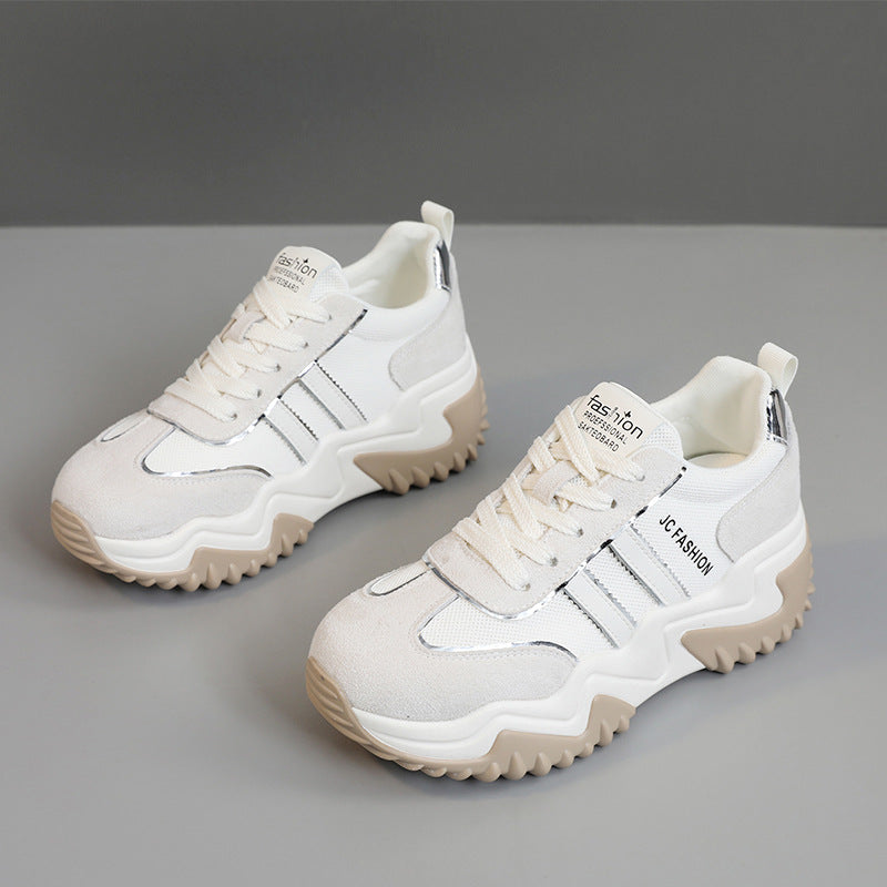 Damen Chunky Sneaker mit dämpfender Sohle und atmungsaktivem Obermaterial R&B