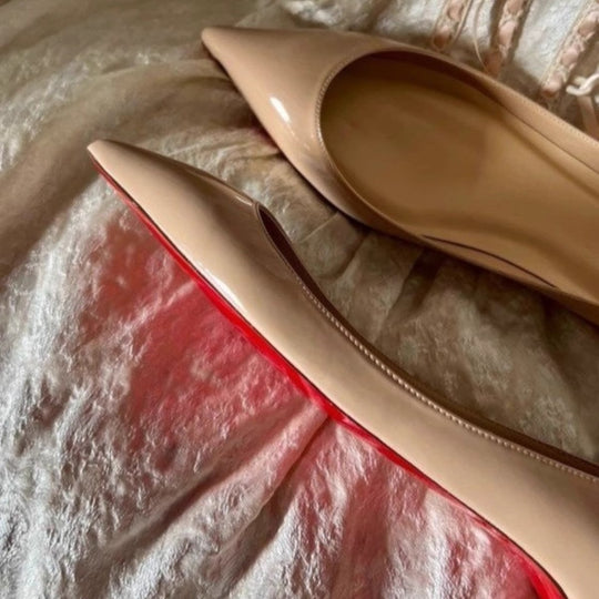 Damen spitze Ballerinas mit moderner Silhouette R&B