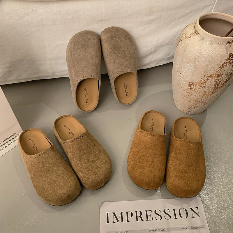Damen Komfort Clogs mit weichem Obermaterial und rutschfester Sohle R&B