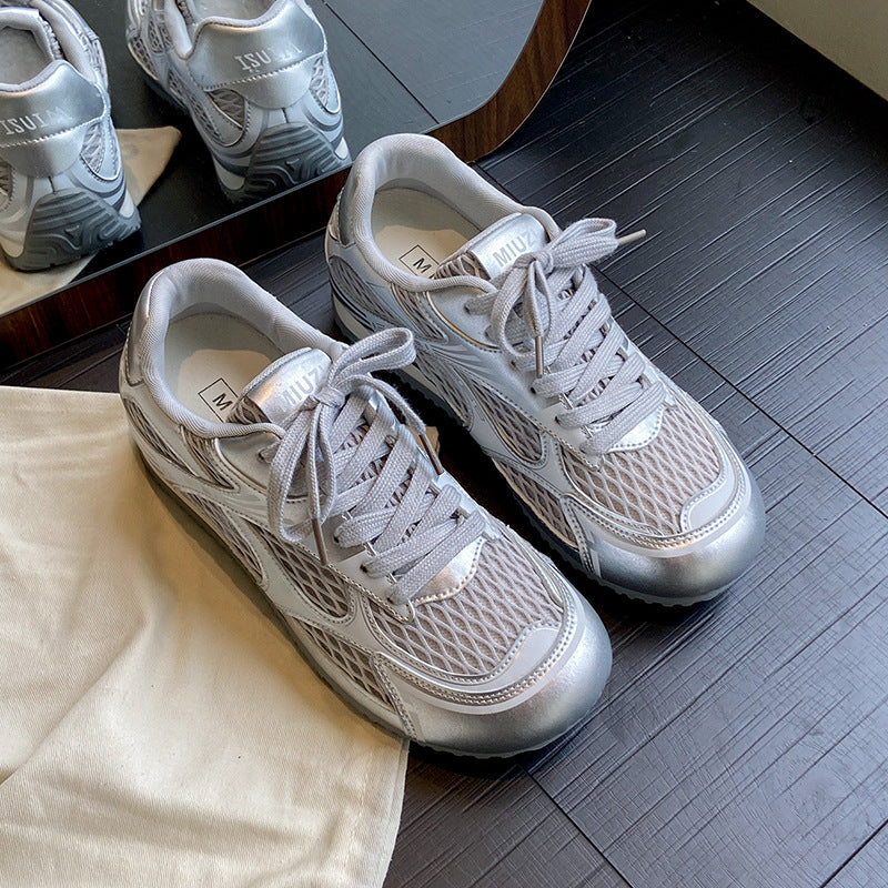 Damen Atmungsaktive Sport-Sneaker mit flexiblem Obermaterial und dämpfender Sohle R&B