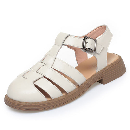 Damen Komfortable Sandaletten mit verstellbarem Riemen und atmungsaktivem Design R&B