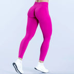 Damen High-Waist Sportleggings mit figurbetonter Passform und atmungsaktivem Material R&B