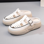 Damen Sportliche Clogs mit verstellbarem Riemen und atmungsaktiver Obermaterialstruktur R&B