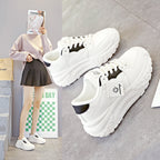 Damen Sportliche Sneakers mit dicker Gummisohle und atmungsaktivem Obermaterial R&B