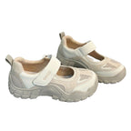 Damen Bequeme und stützende Sneakers mit Klettverschluss R&B