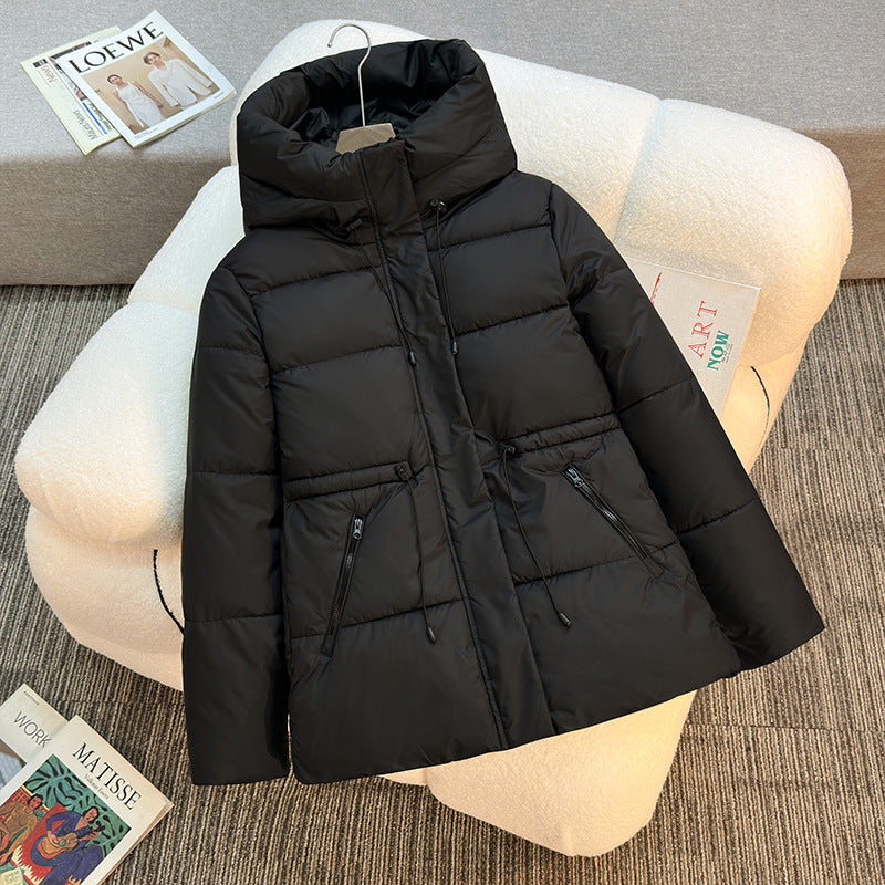 Damen Modische Funktionsjacke mit hohem Kragen und praktischen Reißverschlusstaschen R&B