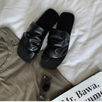 Damen Slipper mit strukturiertem Obermaterial und bequemer Fußbettgestaltung R&B
