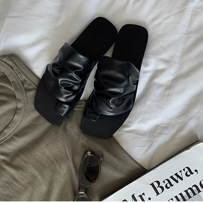 Damen Slipper mit strukturiertem Obermaterial und bequemer Fußbettgestaltung R&B