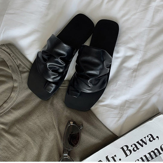 Damen Slipper mit strukturiertem Obermaterial und bequemer Fußbettgestaltung R&B