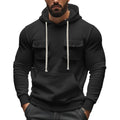 Herren Hoodie mit praktischen Brusttaschen R&B