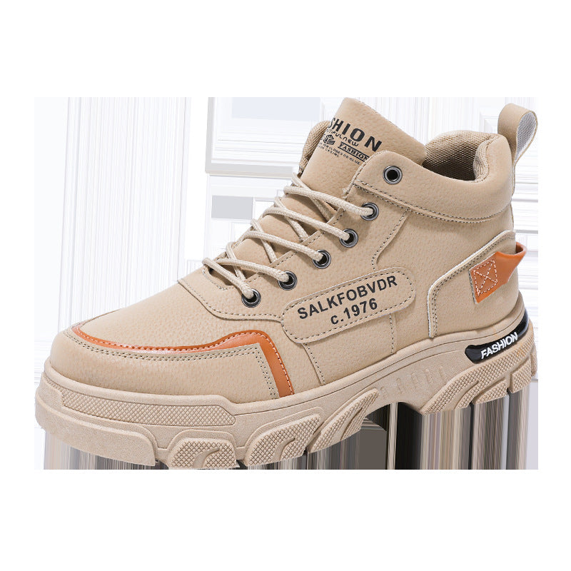 Herren hochgeschnittene modische Sneakers mit rutschfester Sohle und atmungsaktivem Obermaterial R&B
