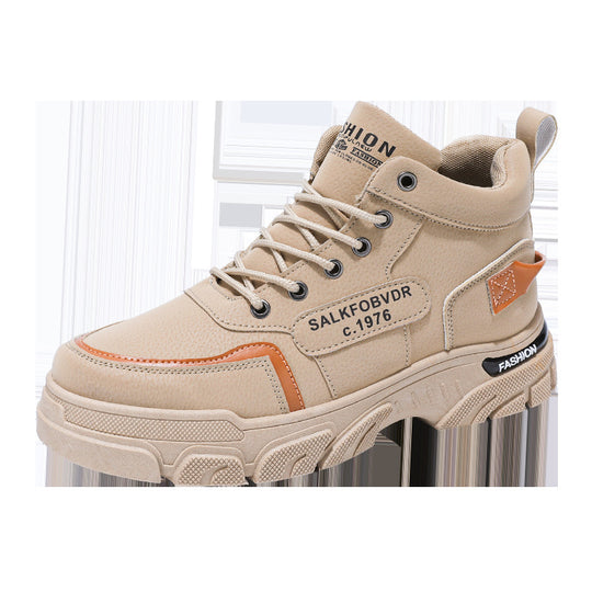 Herren hochgeschnittene modische Sneakers mit rutschfester Sohle und atmungsaktivem Obermaterial R&B