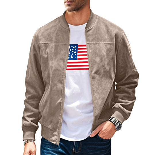 Herren Bomberjacke mit modernem Schnitt und praktischen Taschen R&B