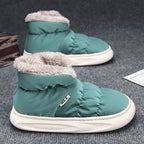 Damen kuschelige Hausschuh-Stiefel R&B