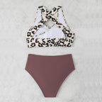 Damen Sportlicher Bikini mit Rückenschnürung R&B