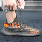 Damen Sportliche Sneakers mit atmungsaktivem Obermaterial und rutschfester Laufsohle