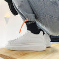 Damen Modische Plattform-Sneakers mit hochgezogener Sohle R&B