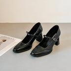 Damen Elegante High Heels mit Plateau und Riemchen R&B