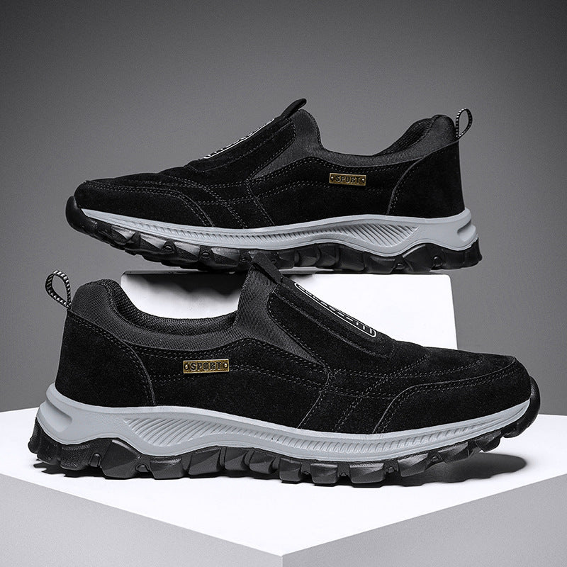 Damen Bequeme und sportliche Slip-On Sneakers mit rutschfester Sohle R&B