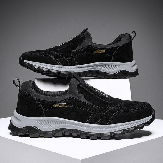 Damen Bequeme und sportliche Slip-On Sneakers mit rutschfester Sohle R&B