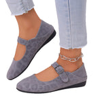 Damen Ballerinas mit verstellbarem Riemen und elegantem Design R&B