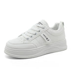 Damen modische Plateau-Sneaker mit atmungsaktiver Mesh-Oberfläche und rutschfester Sohle R&B
