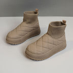 Damen Winter Sneakers mit isolierendem Fleece-Futter und rutschfester Sohle R&B