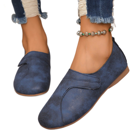 Damen Bequeme Slipper mit elastischem Einsatz R&B