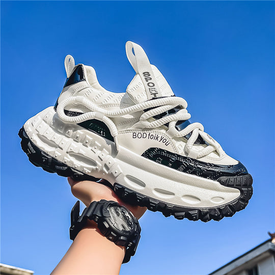 Damen sportliche Chunky Sneakers mit innovativem Dämpfungssystem R&B
