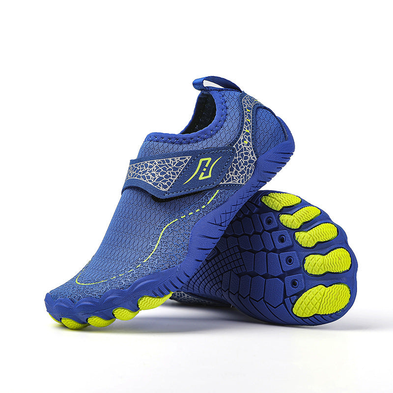 Damen Multifunktionale Aqua-Schuhe mit verstellbarem Klettverschluss und rutschfester Sohle R&B