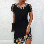 Damen Verspieltes Sommerkleid mit Blumenmuster R&B