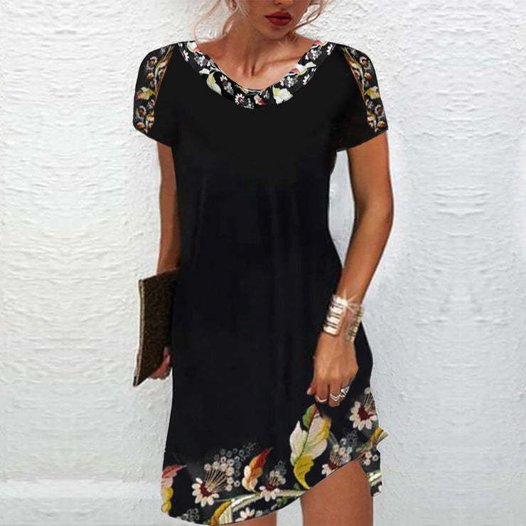 Damen Verspieltes Sommerkleid mit Blumenmuster R&B